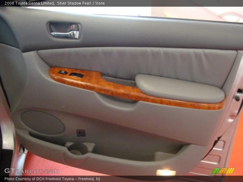 Silver Shadow Pearl / Stone 2008 Toyota Sienna Limited
