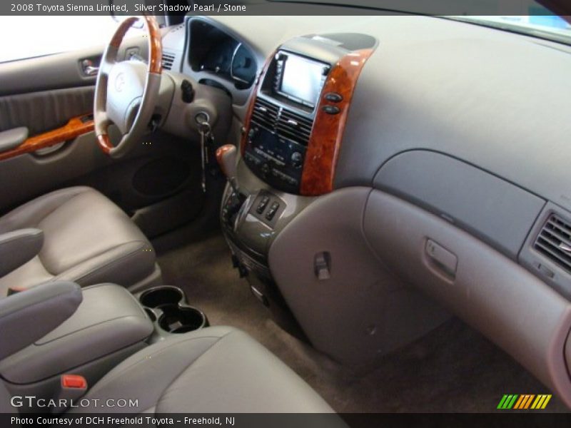 Silver Shadow Pearl / Stone 2008 Toyota Sienna Limited