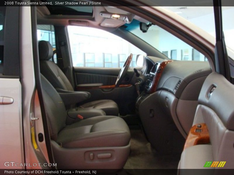 Silver Shadow Pearl / Stone 2008 Toyota Sienna Limited
