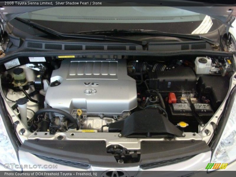 Silver Shadow Pearl / Stone 2008 Toyota Sienna Limited