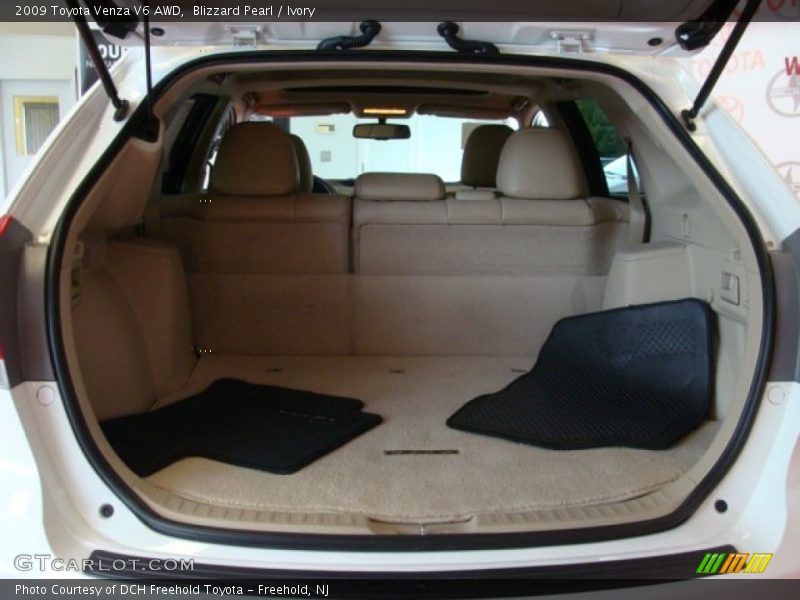 Blizzard Pearl / Ivory 2009 Toyota Venza V6 AWD