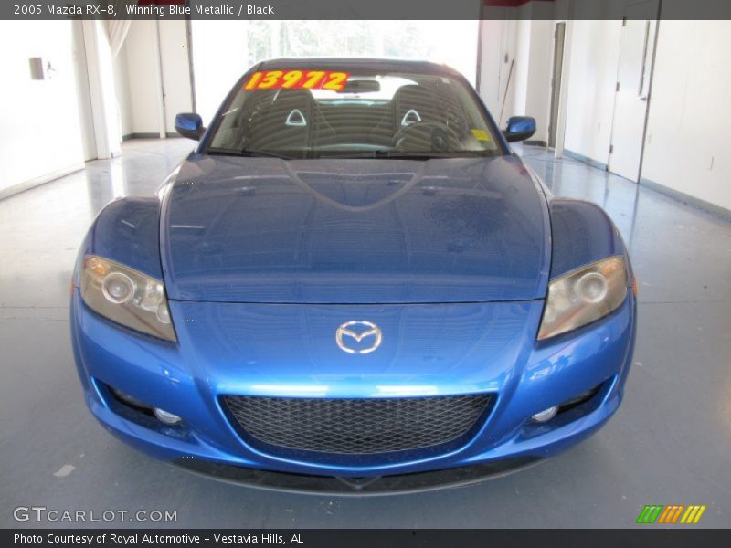 Winning Blue Metallic / Black 2005 Mazda RX-8