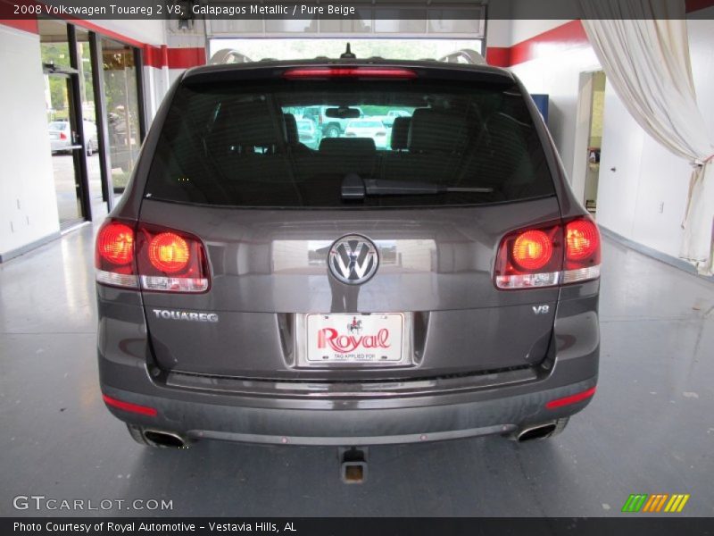 Galapagos Metallic / Pure Beige 2008 Volkswagen Touareg 2 V8