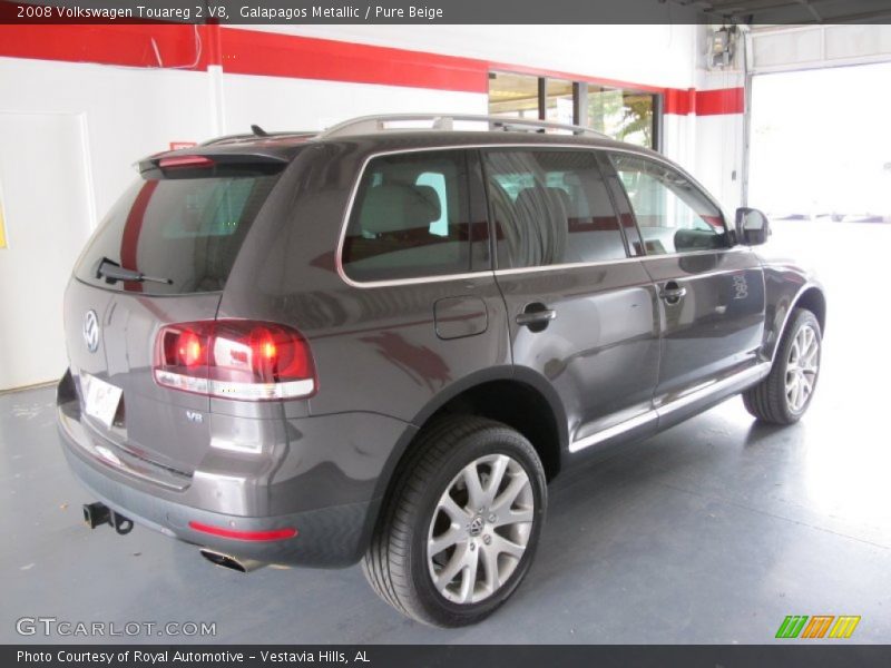 Galapagos Metallic / Pure Beige 2008 Volkswagen Touareg 2 V8