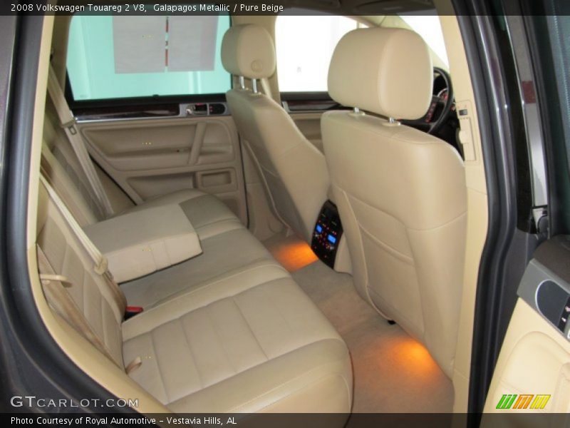 Galapagos Metallic / Pure Beige 2008 Volkswagen Touareg 2 V8