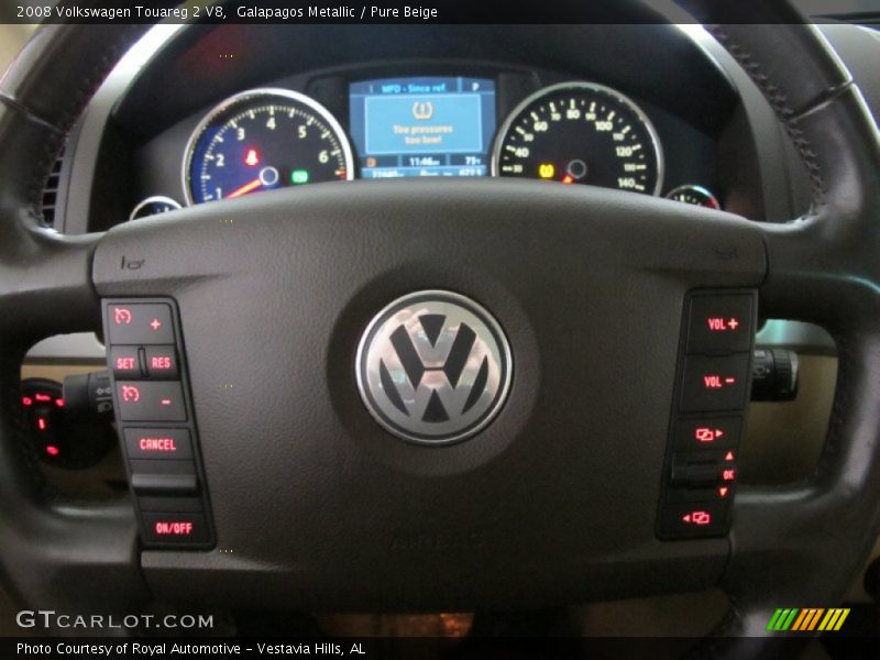  2008 Touareg 2 V8 Steering Wheel