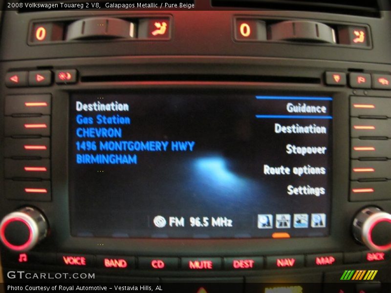 Galapagos Metallic / Pure Beige 2008 Volkswagen Touareg 2 V8