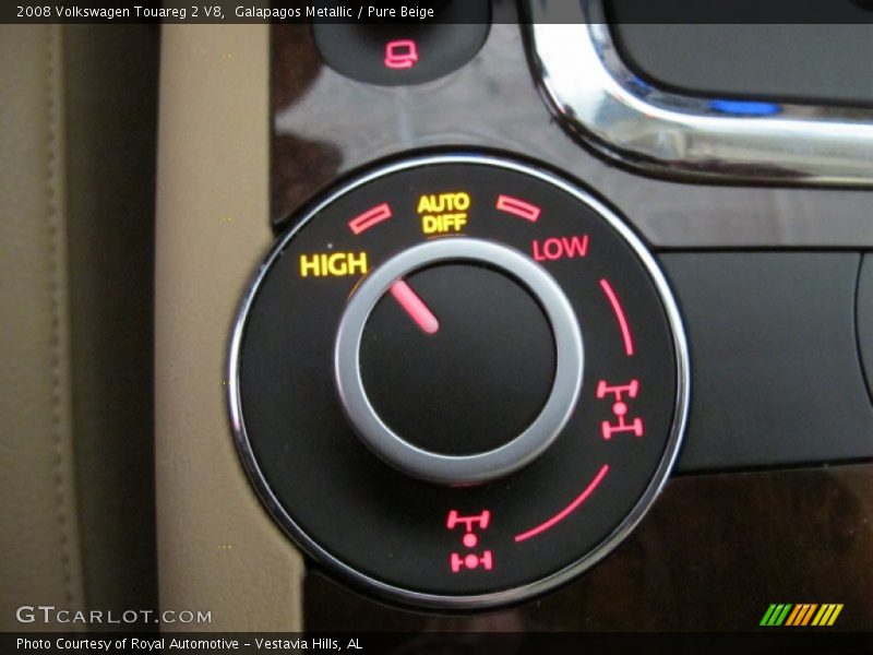 Controls of 2008 Touareg 2 V8