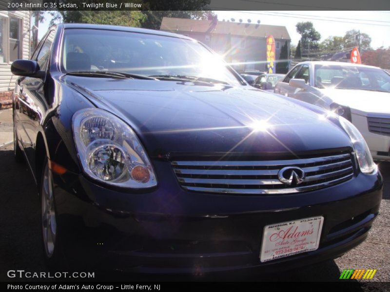 Twilight Blue / Willow 2004 Infiniti G 35 Sedan