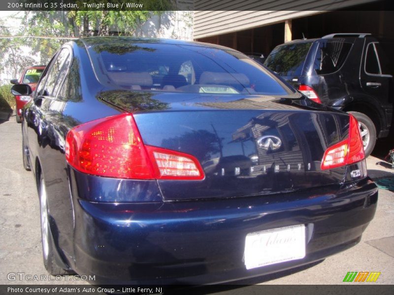 Twilight Blue / Willow 2004 Infiniti G 35 Sedan