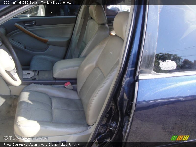Twilight Blue / Willow 2004 Infiniti G 35 Sedan