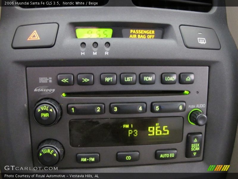 Audio System of 2006 Santa Fe GLS 3.5