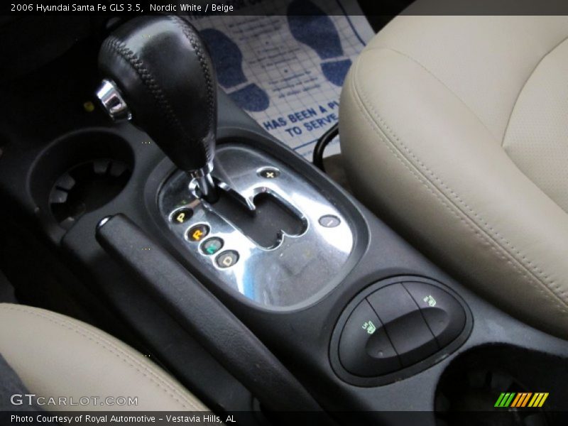  2006 Santa Fe GLS 3.5 5 Speed Shiftronic Automatic Shifter