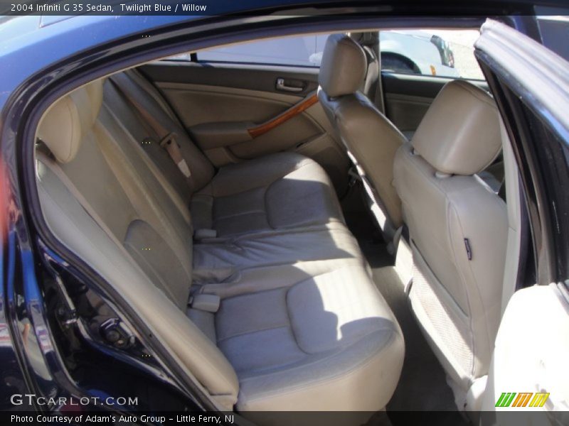 Twilight Blue / Willow 2004 Infiniti G 35 Sedan