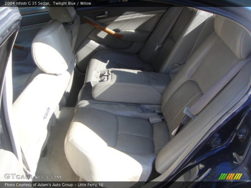 Twilight Blue / Willow 2004 Infiniti G 35 Sedan