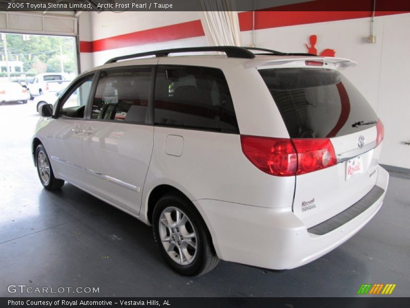 Arctic Frost Pearl / Taupe 2006 Toyota Sienna Limited