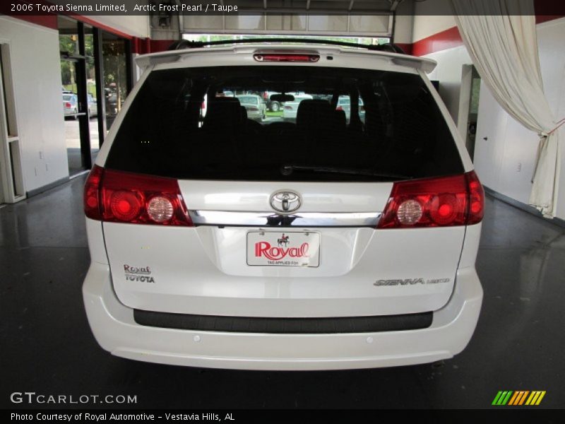Arctic Frost Pearl / Taupe 2006 Toyota Sienna Limited