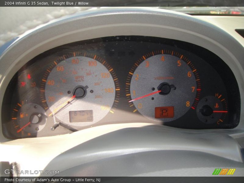 Twilight Blue / Willow 2004 Infiniti G 35 Sedan