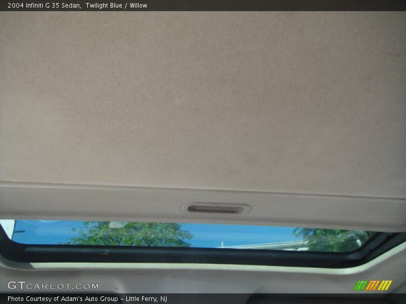 Twilight Blue / Willow 2004 Infiniti G 35 Sedan