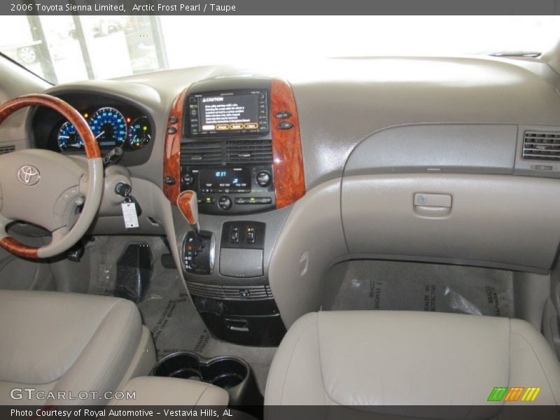 Arctic Frost Pearl / Taupe 2006 Toyota Sienna Limited