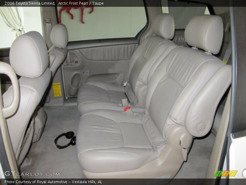 Arctic Frost Pearl / Taupe 2006 Toyota Sienna Limited