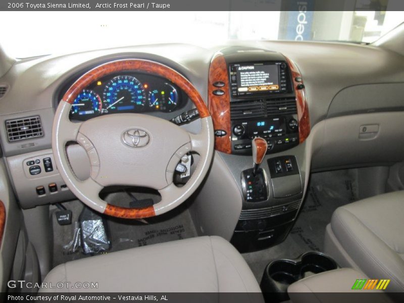 Arctic Frost Pearl / Taupe 2006 Toyota Sienna Limited