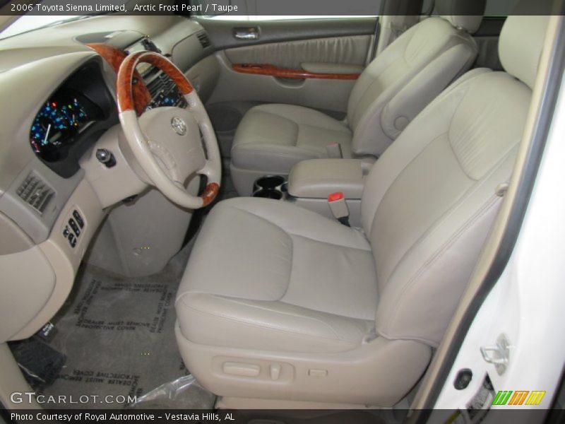 Arctic Frost Pearl / Taupe 2006 Toyota Sienna Limited