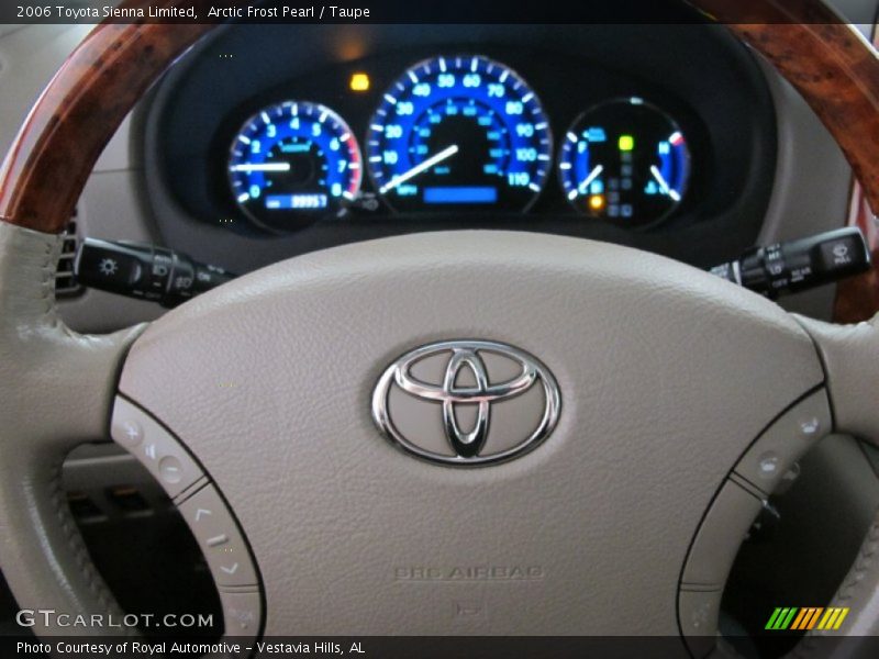 Arctic Frost Pearl / Taupe 2006 Toyota Sienna Limited