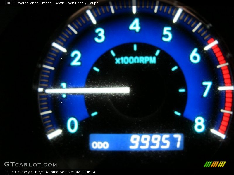 Arctic Frost Pearl / Taupe 2006 Toyota Sienna Limited