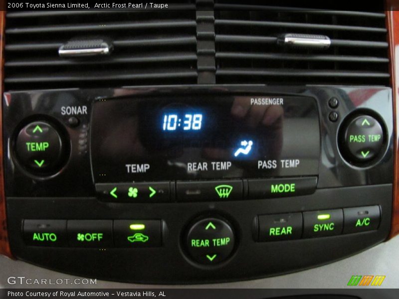 Arctic Frost Pearl / Taupe 2006 Toyota Sienna Limited