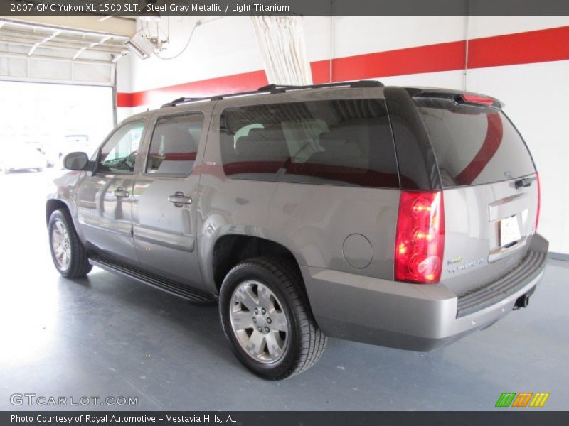 Steel Gray Metallic / Light Titanium 2007 GMC Yukon XL 1500 SLT