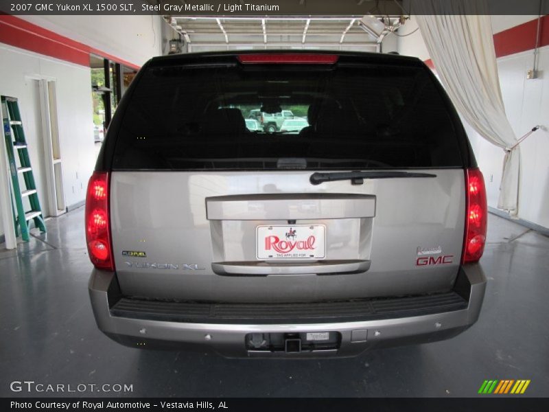 Steel Gray Metallic / Light Titanium 2007 GMC Yukon XL 1500 SLT