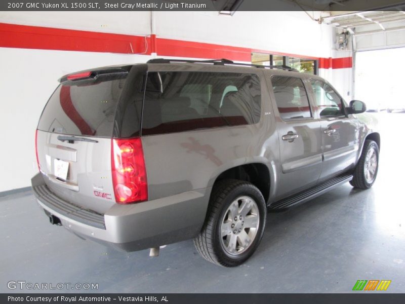 Steel Gray Metallic / Light Titanium 2007 GMC Yukon XL 1500 SLT