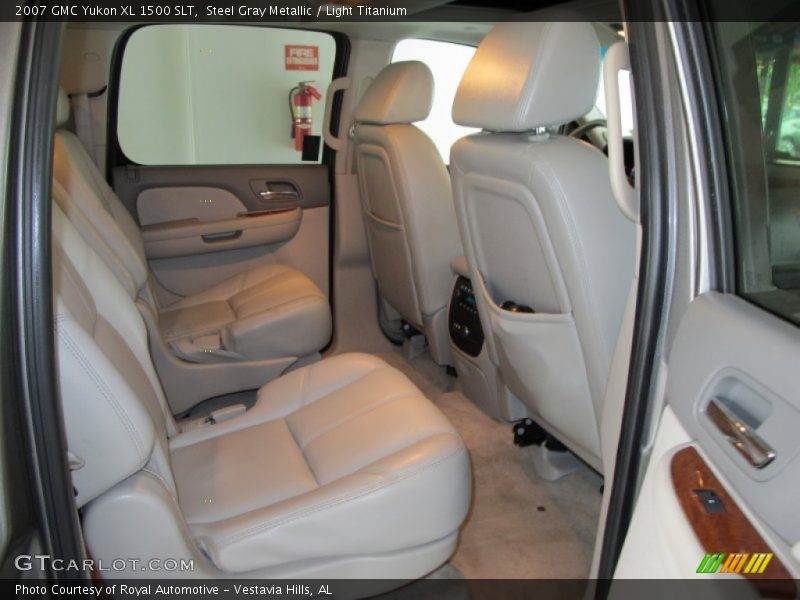Steel Gray Metallic / Light Titanium 2007 GMC Yukon XL 1500 SLT