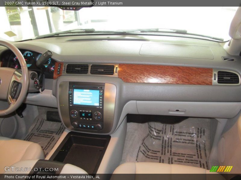 Steel Gray Metallic / Light Titanium 2007 GMC Yukon XL 1500 SLT