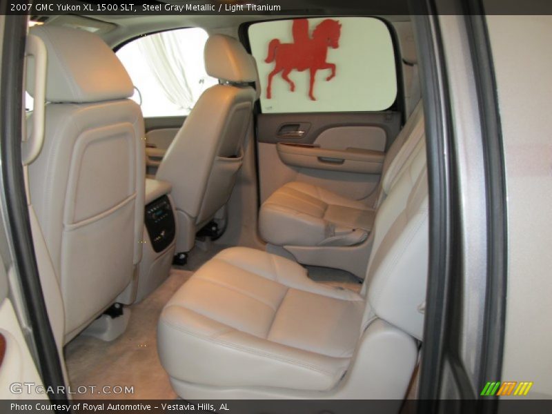Steel Gray Metallic / Light Titanium 2007 GMC Yukon XL 1500 SLT