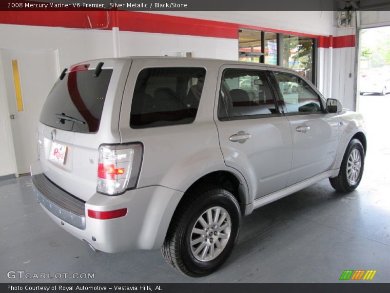 Silver Metallic / Black/Stone 2008 Mercury Mariner V6 Premier