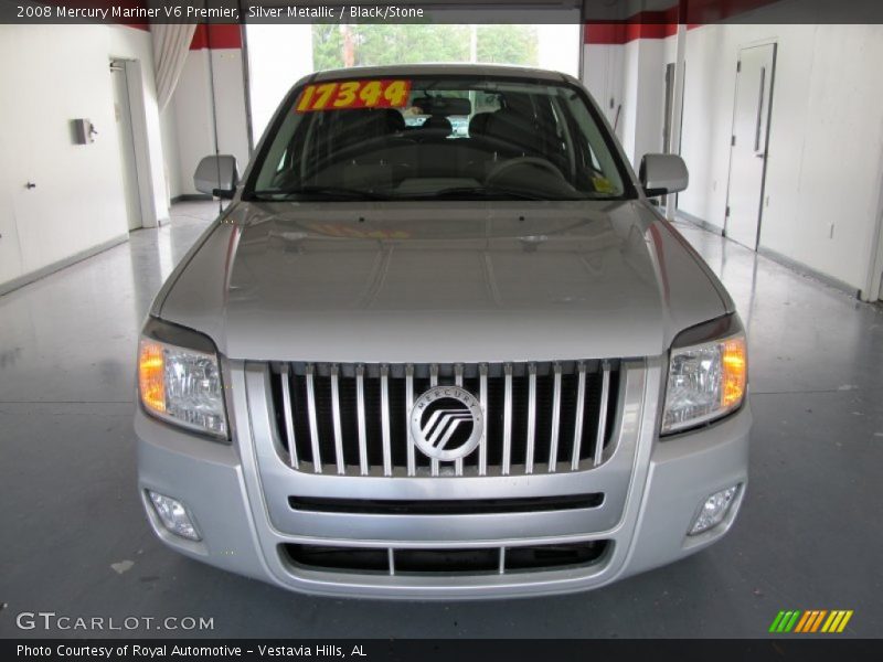 Silver Metallic / Black/Stone 2008 Mercury Mariner V6 Premier
