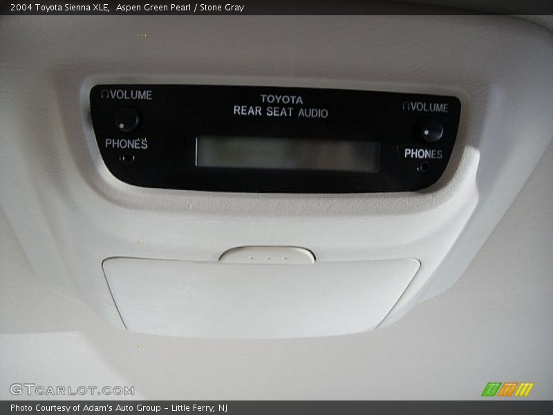 Aspen Green Pearl / Stone Gray 2004 Toyota Sienna XLE