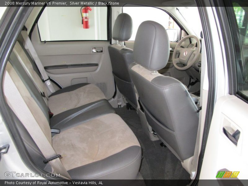 Silver Metallic / Black/Stone 2008 Mercury Mariner V6 Premier