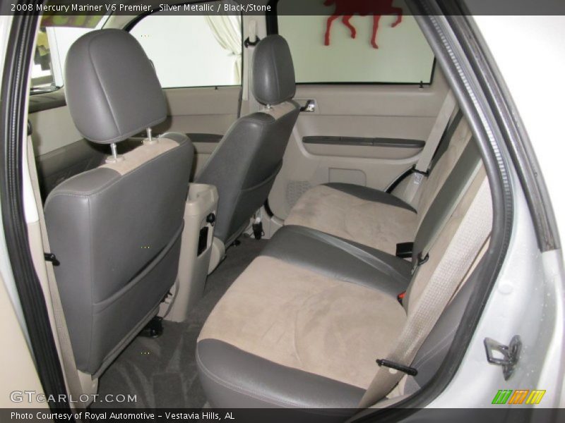 Silver Metallic / Black/Stone 2008 Mercury Mariner V6 Premier