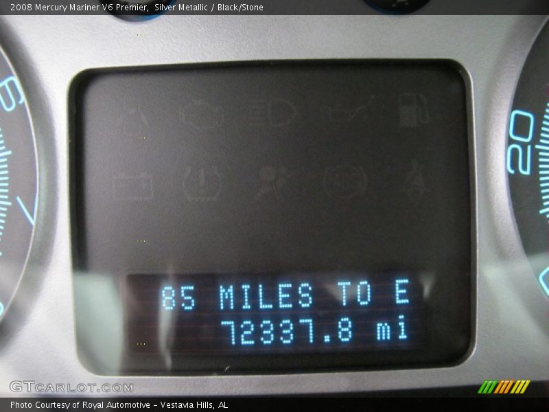 Silver Metallic / Black/Stone 2008 Mercury Mariner V6 Premier