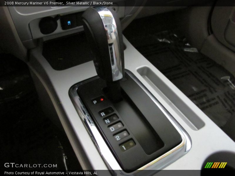Silver Metallic / Black/Stone 2008 Mercury Mariner V6 Premier