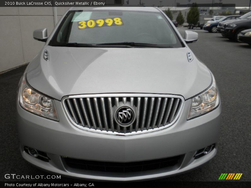 Quicksilver Metallic / Ebony 2010 Buick LaCrosse CXS