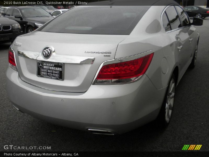 Quicksilver Metallic / Ebony 2010 Buick LaCrosse CXS