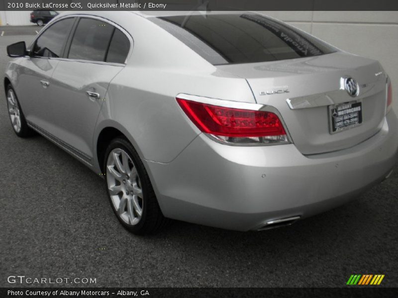 Quicksilver Metallic / Ebony 2010 Buick LaCrosse CXS