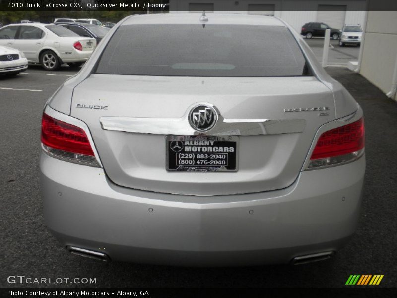 Quicksilver Metallic / Ebony 2010 Buick LaCrosse CXS