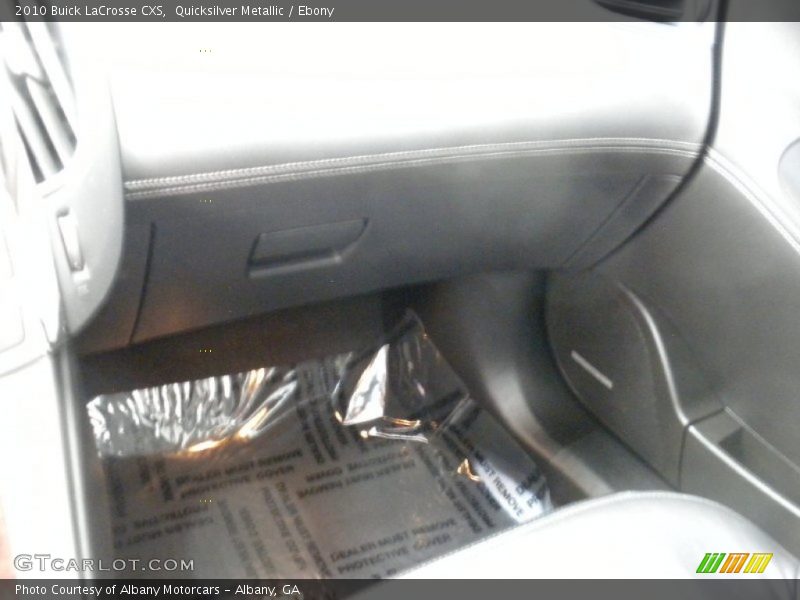 Quicksilver Metallic / Ebony 2010 Buick LaCrosse CXS
