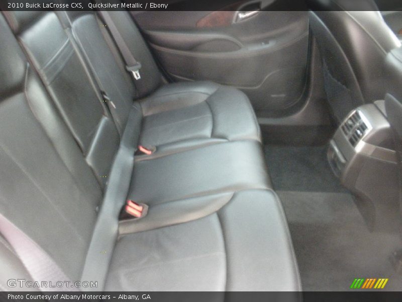 Quicksilver Metallic / Ebony 2010 Buick LaCrosse CXS