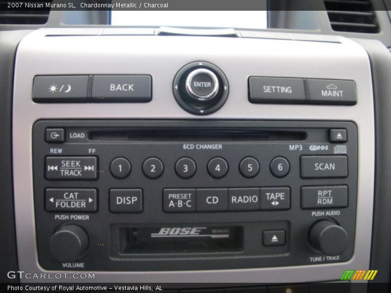 Chardonnay Metallic / Charcoal 2007 Nissan Murano SL